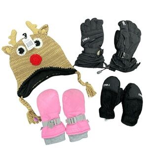 Youth Cold Weather Gear - hat and gloves